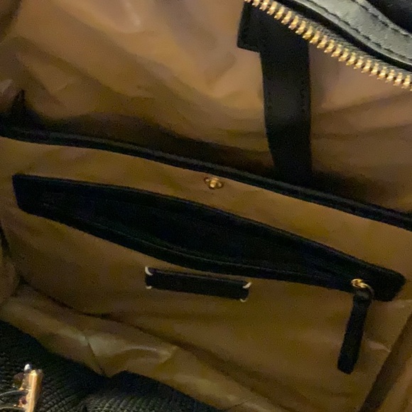 Convertible Backpack/Travel Studio Bag with Decorative Gold Hardware NWOT - Picture 10 of 16